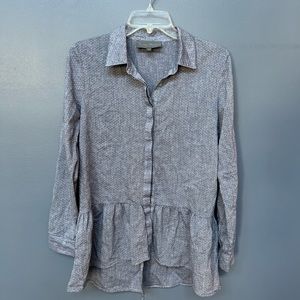 Anthropologie Sunday in Brooklyn Polka Dot Tunic Top - Size Small